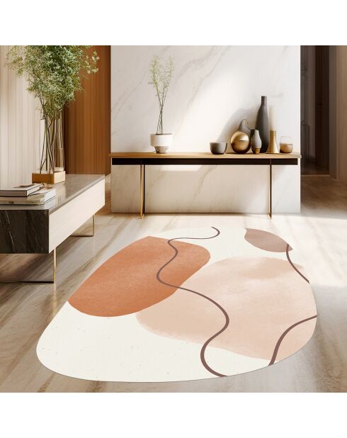 Tapis en vinyle Kenai multicolore - 160x230 cm