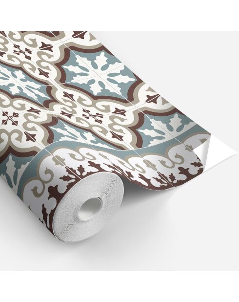 Rotolo di adesivi Rollo Sticker Agua Marina fiocchi di neve multicolore - 100x200 cm