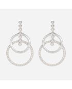 Boucles d'oreilles Nanami Diamants 0.21 ct or blanc