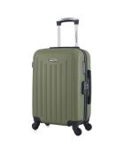 Valise Cabine 4 roues simples Brooklyn 55 cm vert kaki