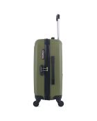 Valise Cabine 4 roues simples Brooklyn 55 cm vert kaki