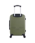 Valise Cabine 4 roues simples Brooklyn 55 cm vert kaki