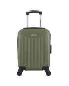 Valise Cabine XXS 4 roues simples Brooklyn 46 cm vert kaki