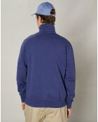 Sweat Light Half Zip bleu worker