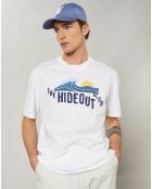 T-Shirt Hideout blanc