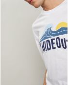 T-Shirt Hideout blanc