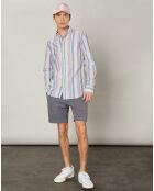 Chemise slim Storm multicolore