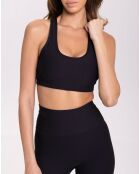 Brassière Lotus noire