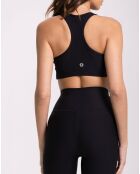 Brassière Lotus noire