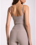 Brassière Lotus taupe
