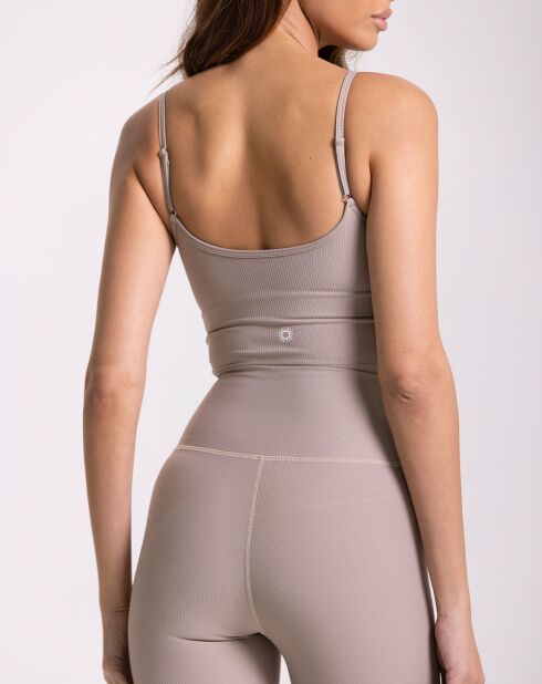 Brassière Lotus taupe