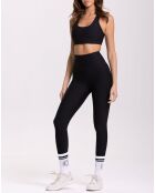 Legging Lotus noir