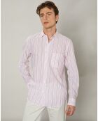 Chemise slim Storm rose