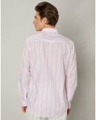 Chemise slim Storm rose