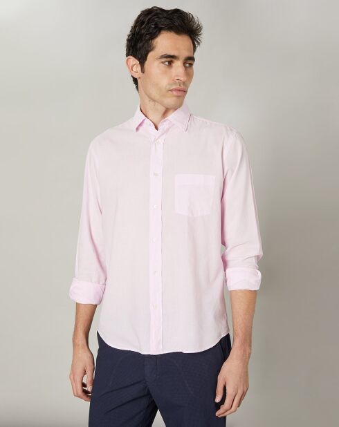 Chemise regular Paul Pat parme