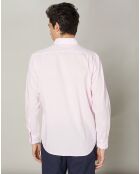 Chemise regular Paul Pat parme