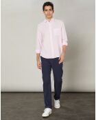 Chemise regular Paul Pat parme