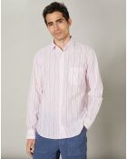 Chemise regular Paul rose