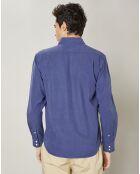 Chemise regular Paul Pat indigo