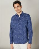 Chemise regular Paul indigo