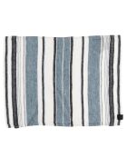 6 Sets de table 100% Lin Ajaccio aqua - 35x45 cm