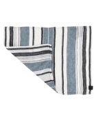 6 Sets de table 100% Lin Ajaccio aqua - 35x45 cm