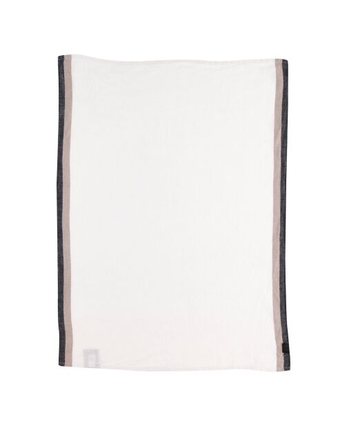 2 Torchons 100% Lin Sisco cimarron - 48x70 cm