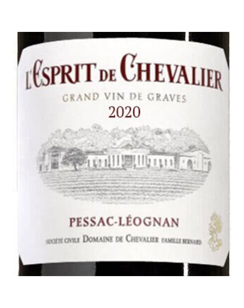 1 Pessac-Léognan 2020 L'Esprit de Chevalier 75cl