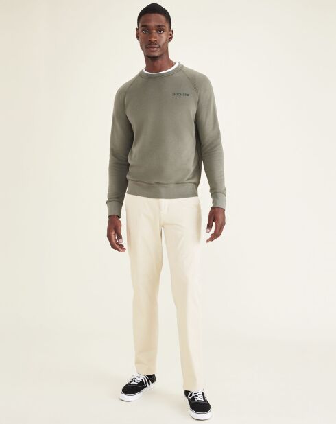 Pantalon Slim Smart 360 Flex Alpha beige clair