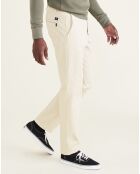 Pantalon Slim Smart 360 Flex Alpha beige clair