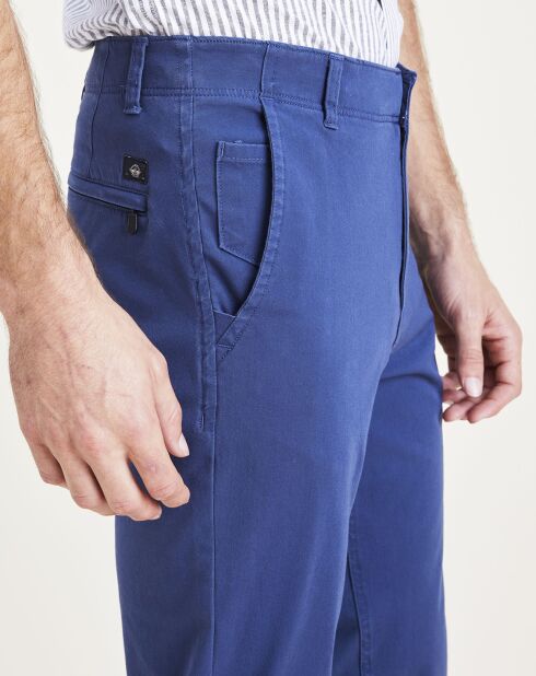 Pantalon Slim Smart 360 Flex Alpha bleu moyen