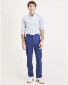 Pantalon Slim Smart 360 Flex Alpha bleu moyen