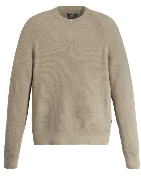 Pull Crewneck kaki clair