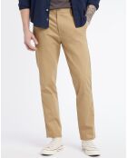 Pantalon chino Original Slim beige foncé