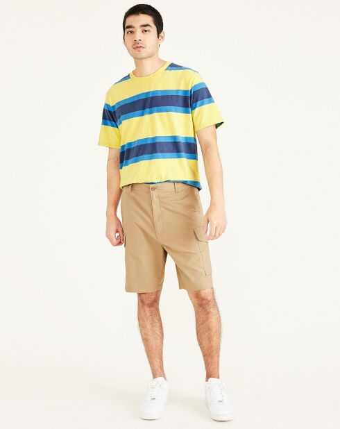 Short cargo beige foncé