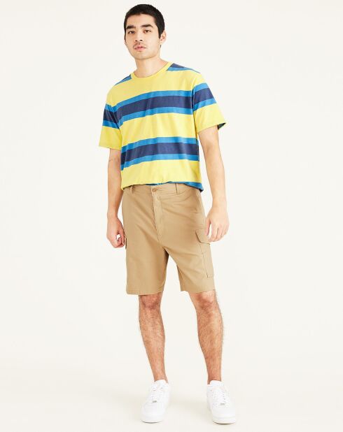 Short cargo beige foncé