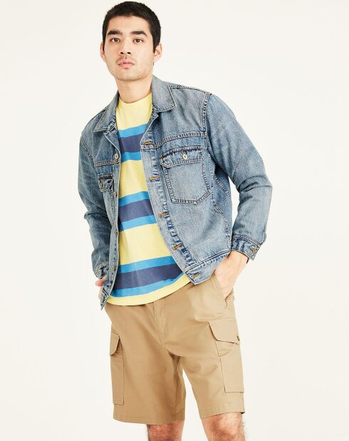 Short cargo beige foncé