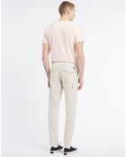 Pantalon cargo beige clair