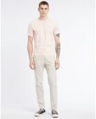 Pantalon cargo beige clair