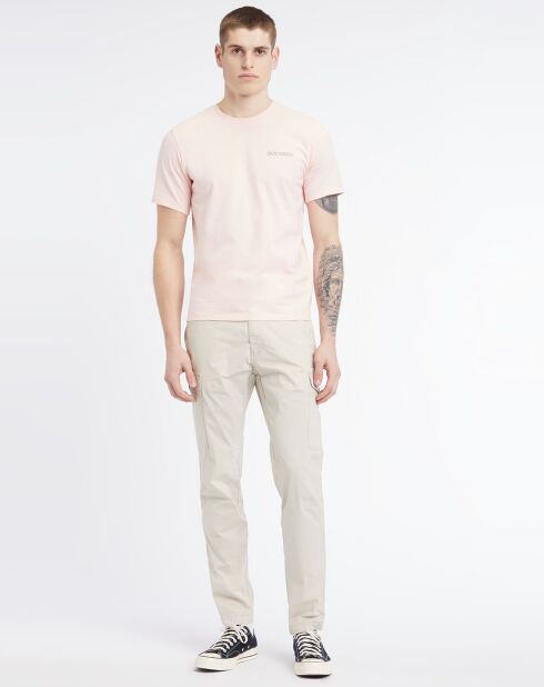 Pantalon cargo beige clair