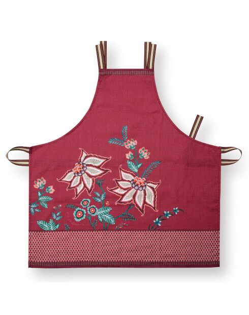 Flower Festival roze schort - 1,5x23x28 cm