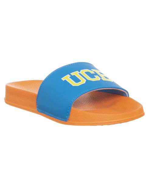 Mules Félix orange/turquoise