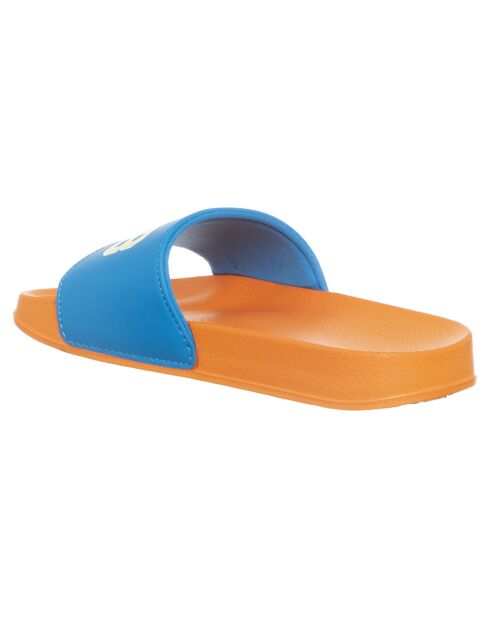 Mules Félix orange/turquoise