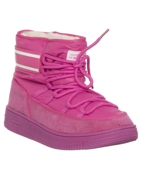 Boots fourrées Ninon roses