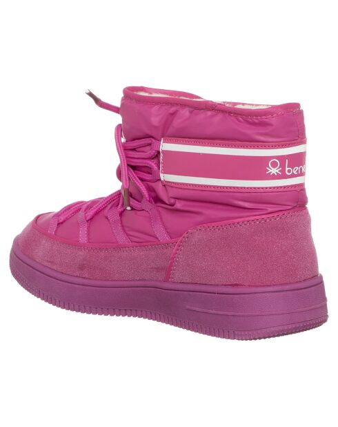 Boots fourrées Ninon roses