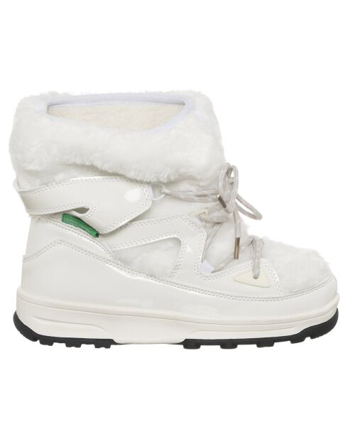 Boots fourrées Alizée blanches