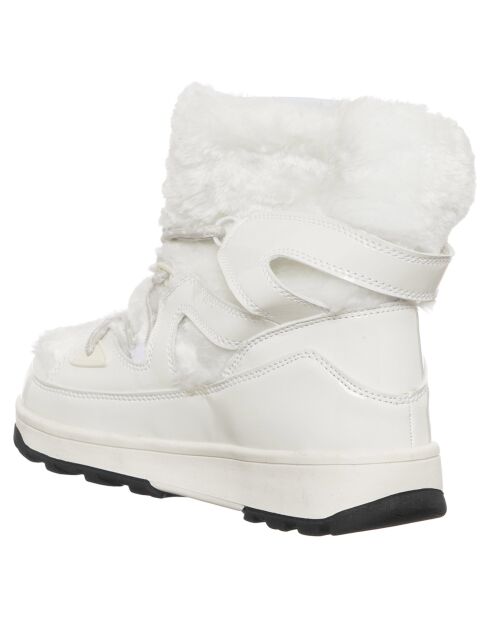 Boots fourrées Alizée blanches