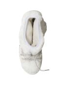 Boots fourrées Alizée blanches