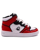 Sneakers Octave blanc/rouge