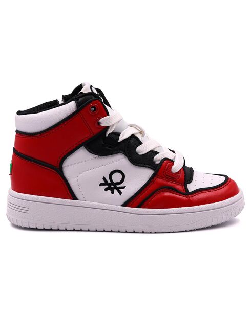 Sneakers Octave blanc/rouge